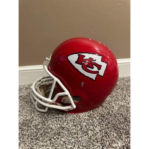 Warren Moon signed autographed Kansas City Chiefs Full Size Rep Helmet Beckett - Picture 8 of 10